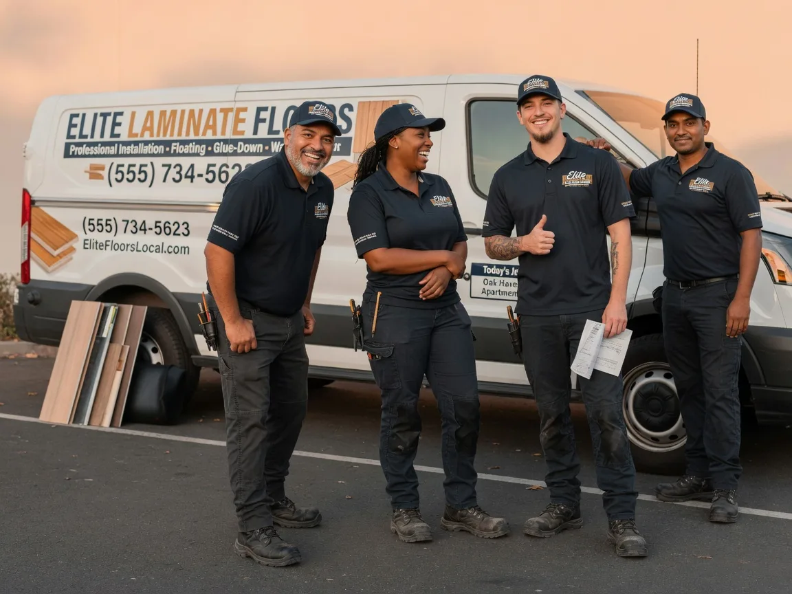 Laminate flooring installation company in Tappen, ND